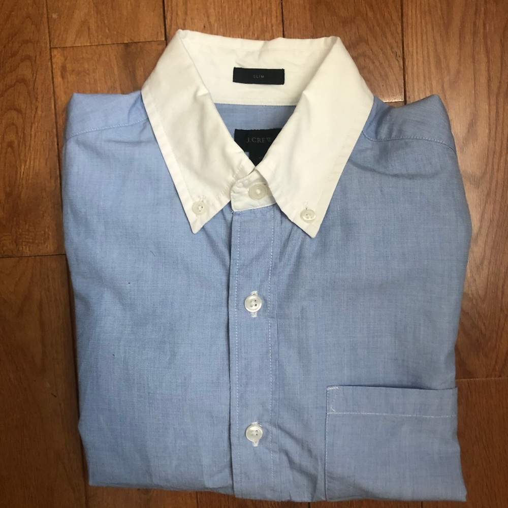 J Crew men’s oxford dress shirt size XS